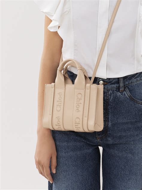 chloé mini c bag|chloe mini tote bag.